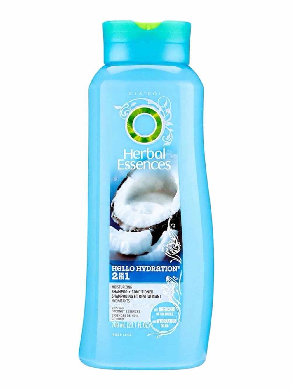 HERBAL ESSENCES HELLO HYDRATION 2-IN-1 MOISTURIZING SHAMPOO + CONDITIONER 700ML